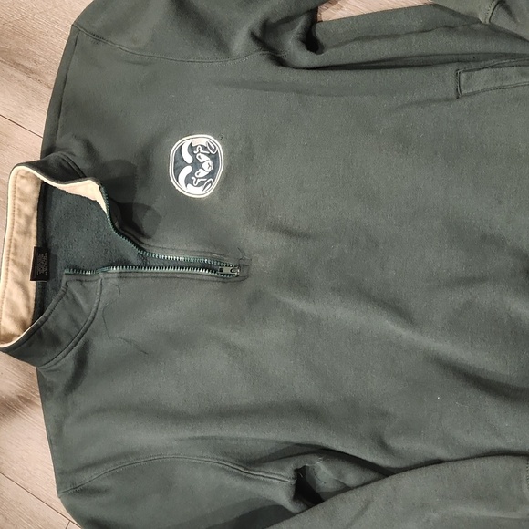 Collorado Rams Colosseum Men's Teal Sweatshirt - Picture 2 of 4